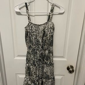 EXPRESS Women's Lightweight Sheer Sleeveless Summer Dress XXS Adjustable Straps